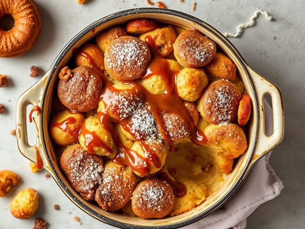 Day-Old Donut Magic: Craft the Perfect Glazed Donut Pudding